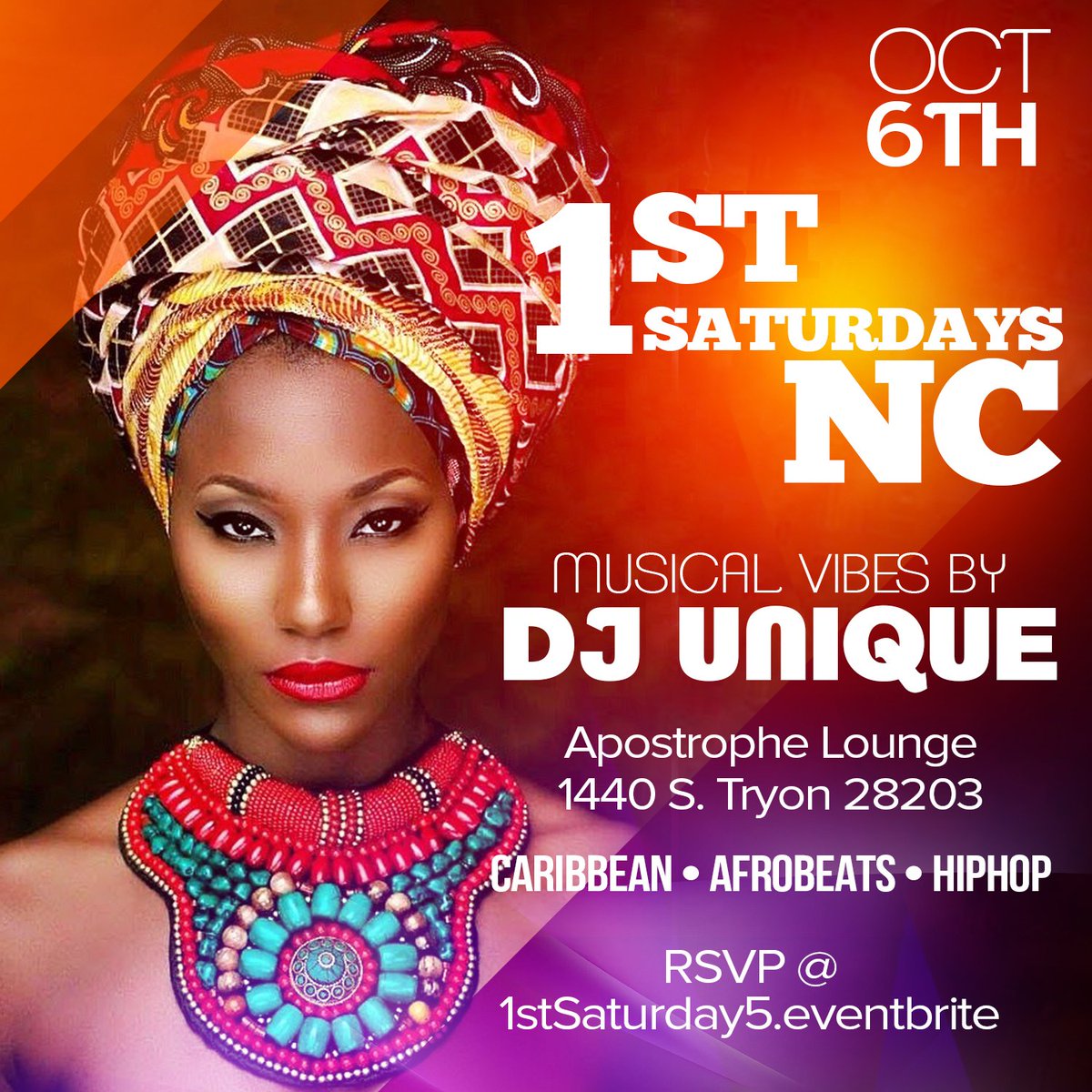 urban_intl's tweet photo. October 6th in #Charlotte #Charlotte #CharlotteNightlife #Partyonceamonth #NorthCarolina #AfrobeatsCLT #AfrobeatsNC #HiphopNC #ReggaeNC #DancehallCLT #Do4ore #CharlotteParties #RSVPASAP #FreePartiesNC https://t.co/rBYS0QkkL8