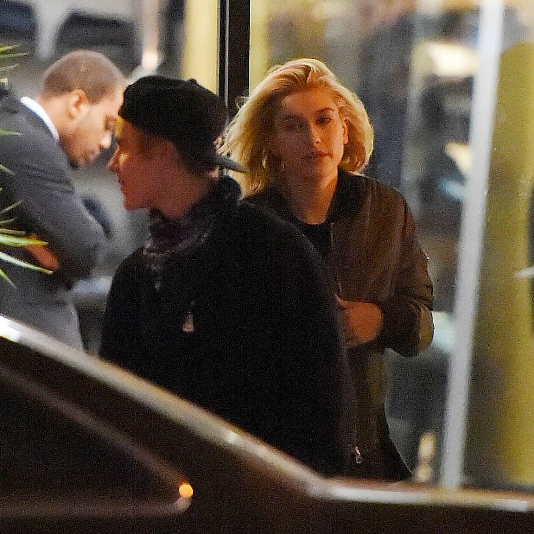 November 29, 2014. Hailey and Justin out in NYC.