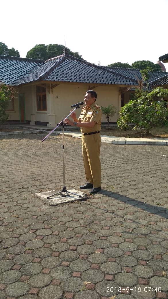 Apel Pagi Karyawan/Karyawati Bakorpembang Wilayah IV di Pimpin Plt Ka. BKPPW-IV Drs. Sigit Udjwalaprana Sigit, MM., M.Si