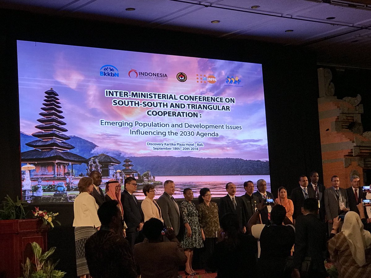 indahnuria's tweet image. The opening of #Interministerialconference #SSTC #southsouthtriangularcooperation this morning, with the presence of @NilaMoeloek #menterikesehatan here in #discoveryplazahotel #kuta #bali