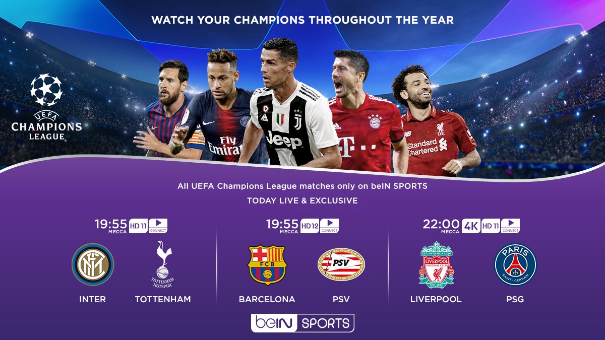 bein sports champions league