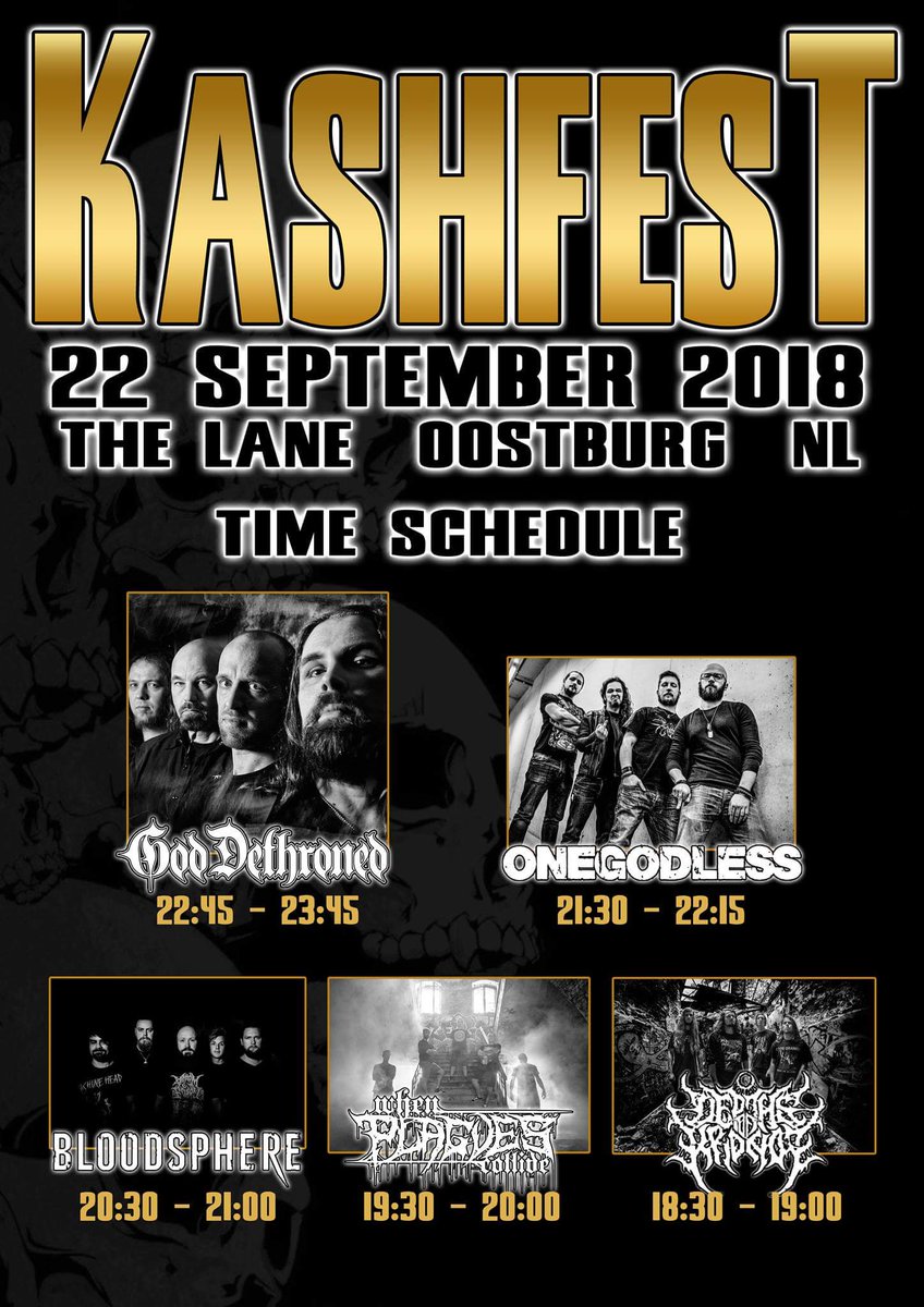 WPCmusic's tweet photo. #TheNetherlands on Saturday!

#SpreadThePlague https://t.co/JVJRjeY0H1