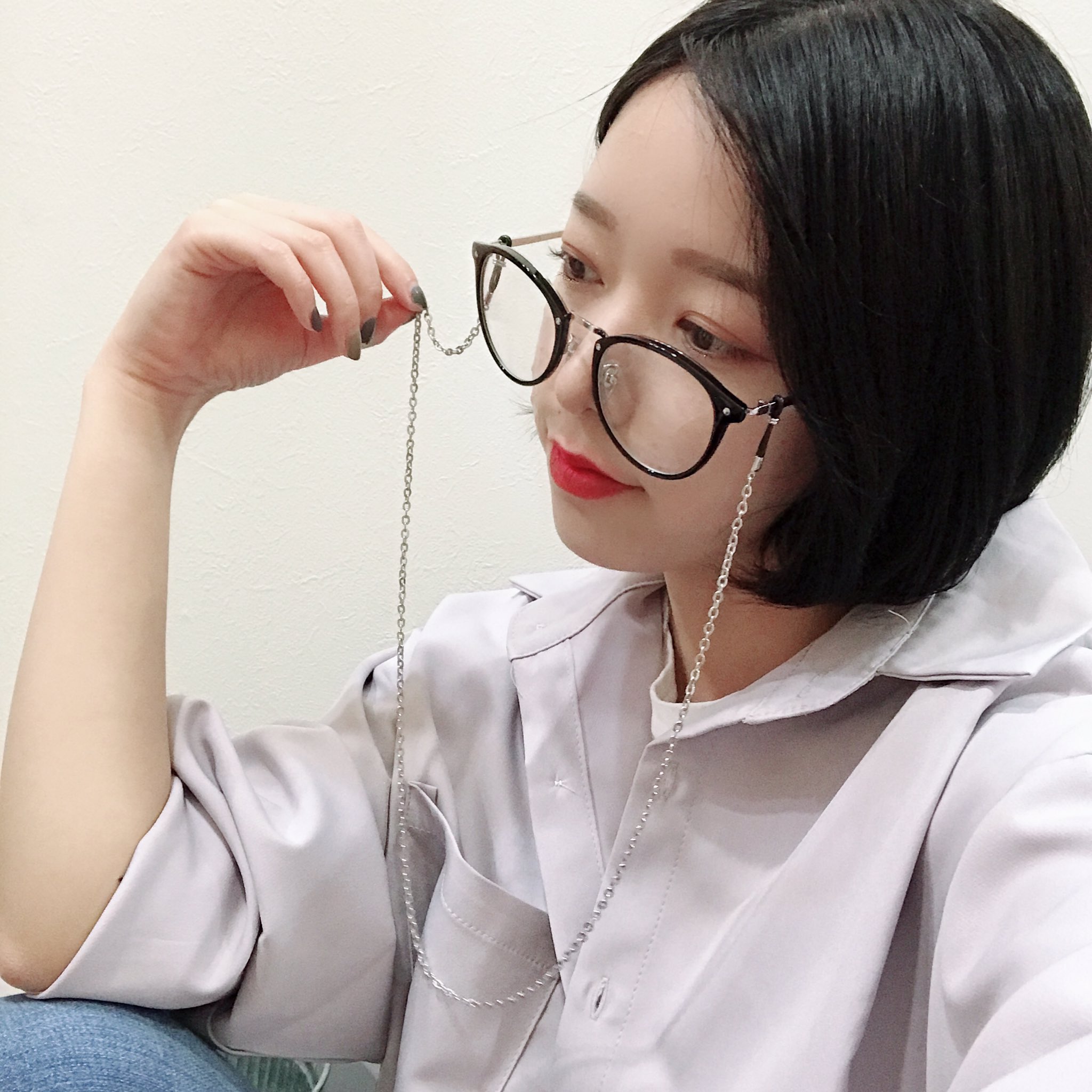 Onewill 大人気のメガネチェーン 再入荷してます 780yen Tax ㅤㅤㅤㅤㅤㅤㅤㅤㅤㅤㅤㅤㅤ 調節出来る様になっているのでメガネを落とす心配もありません 名古屋 Nagoya Fashion 韓国ファッション 通販 Selectshop コーデ Korea 大須 Onewill