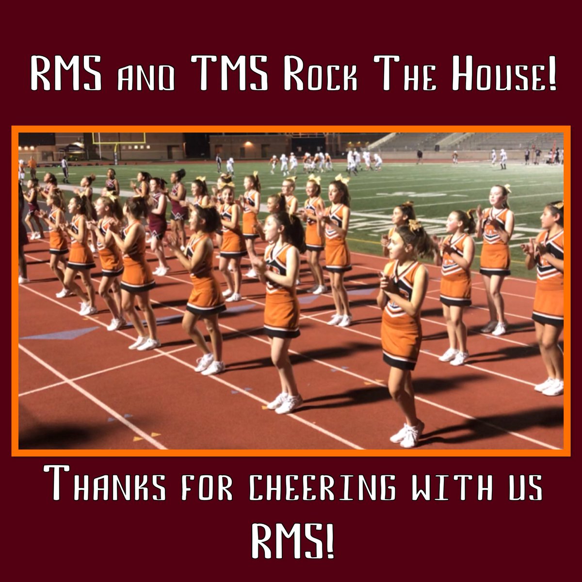 tms_cheer's tweet image. Great Game Ladies ! #TMScheer #RMScheer