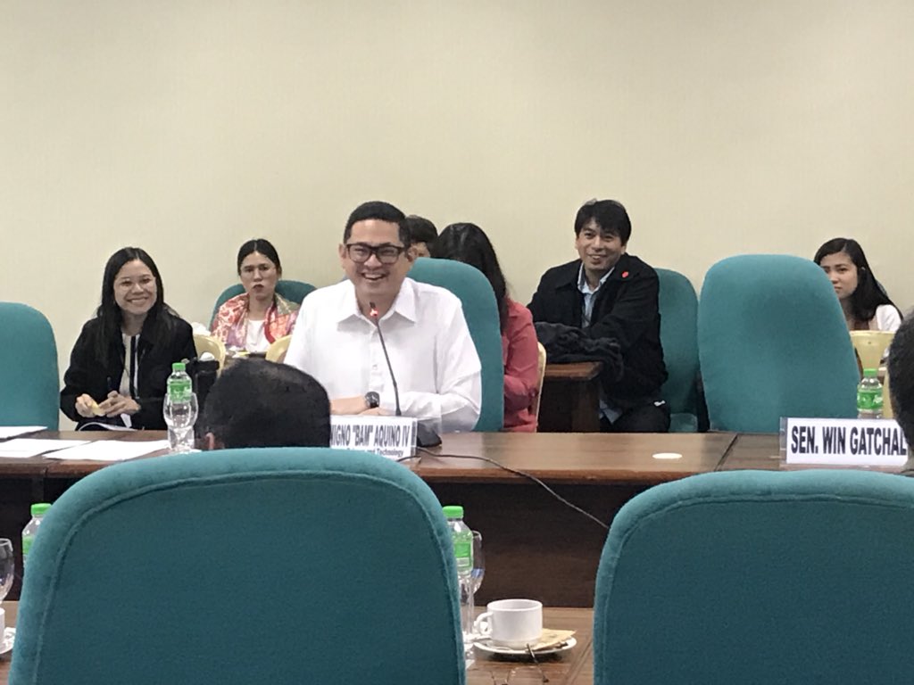 bamaquino's tweet photo. Next bill that will be heard is SBN 1240 or the Provincial Science and Technology Directors Bill. It’s an act converting the provincial science and technology center into provincial science and technology center in every province. #ScitechPH https://t.co/n9e7k6u8sn