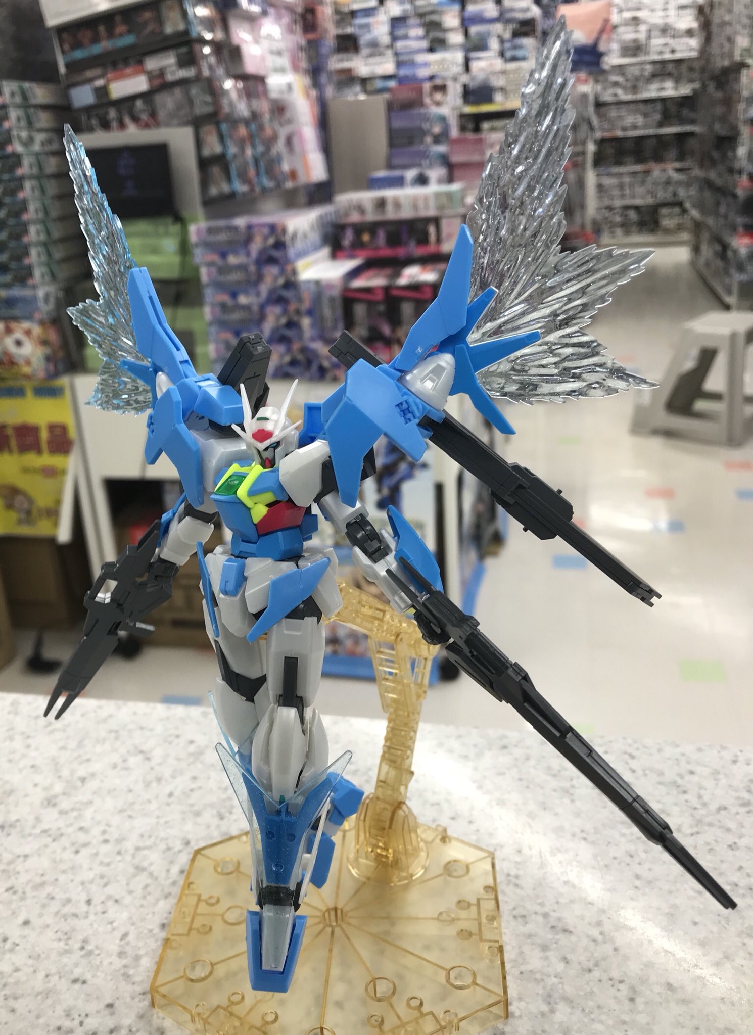 ダブルオースカイ完成品 SEIBUNDO HOBBY / 精文堂 on X: 