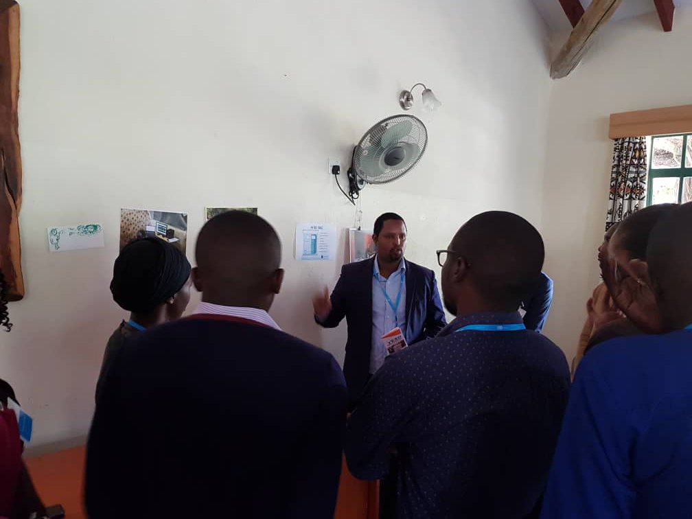 yeso_org's tweet photo. YESO Executive Director making presentation to the Beyond Extremism YESO activities taking place at Nairobi Kenya organized by DW AKADEMIE
#Beyondextremism
#dw_akademie
#c_harjes
#jmout https://t.co/r5fisv3T3u