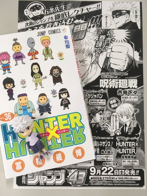 漫画 Hunter Hunter 36巻表紙に意味深な 花 不吉な暗示 想像するファンも E2 Plus