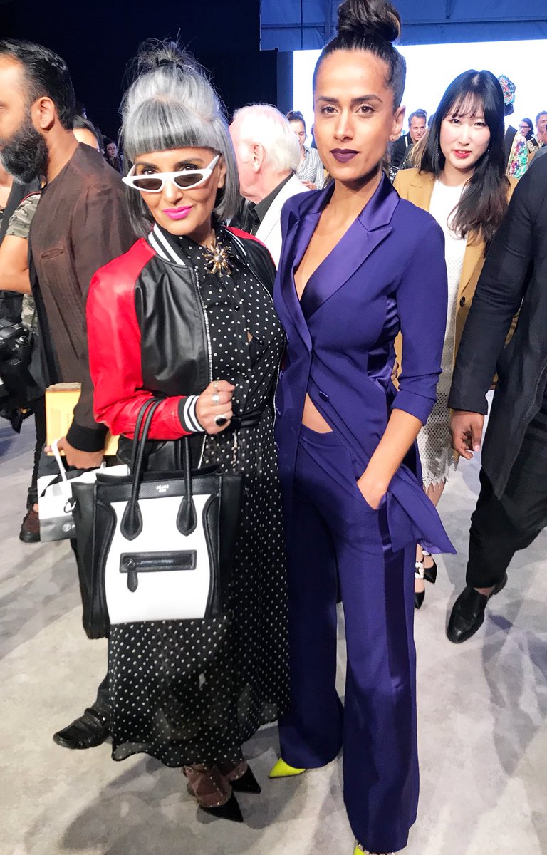 At the opening gala of #vancouverfashionweek with the stunning @SoniaBeeksma - fantastic night!