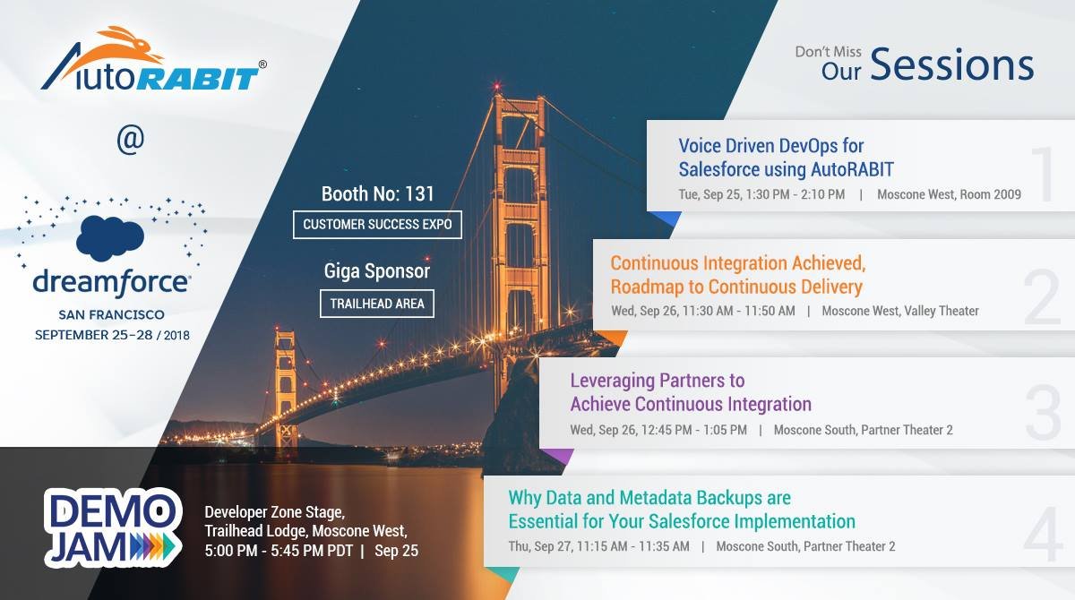 Check out #DF18 this year (Next week!) for ideas to take #Salesforce  #force platform to the next level! #SalesforceOhana