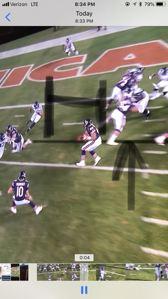 Much respect to my man <a href="/EricKush64/">Eric Kush</a> for owning the Seahawks' DL tonight.. Great game!  #MNF #DaBears <a href="/ChicagoBears/">Chicago Bears</a> #BearDown