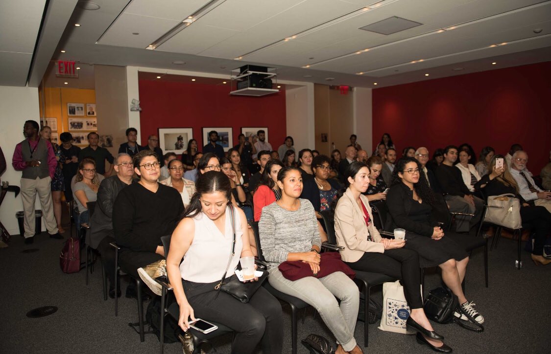 NYTLatinoNet's tweet photo. A recap of the Hispanic Heritage Month celebration hosted be The Nyt  Latino Network . Thanks  to our executive sponsor @dianebrayton and our panelists from LinkedIn, Google and Twitter 
Thus event was a collaboration with Mindot lead by  @ruidelgado and Natalie Abuchaibe . https://t.co/x6FGGleSLN