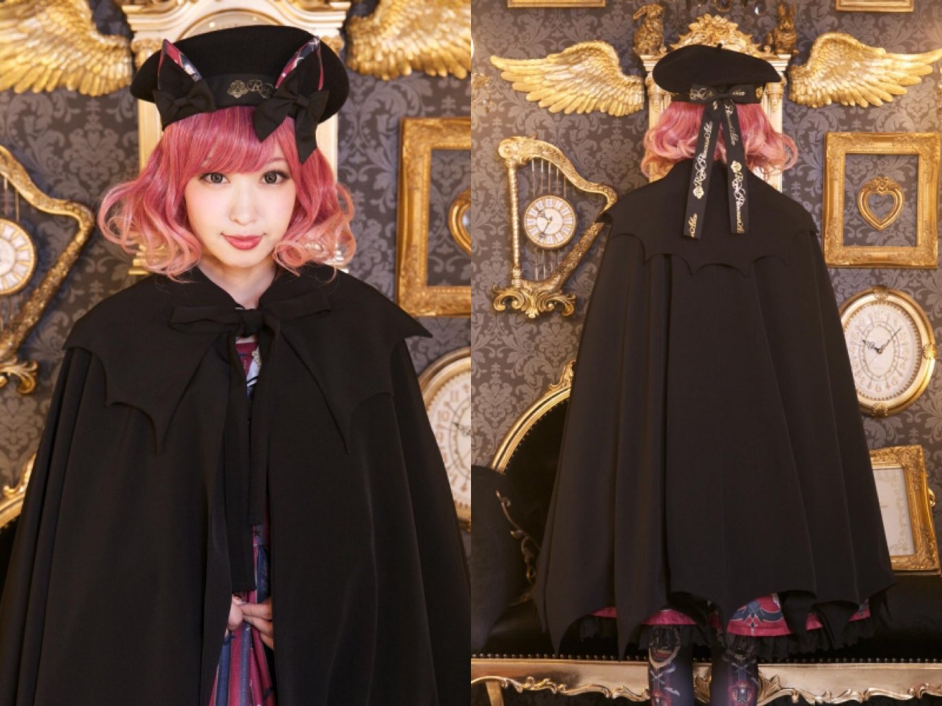 Chouchou Ange名古屋店 Royal Princess Alice コウモリマント Chouchou Ange 名古屋店 店頭ご予約受付中です 25 000 Tax 全額前入金 9 24までwポイントプレゼント中 ハロウィンシーズンのみならず 可愛いアウターとしても ロイヤル