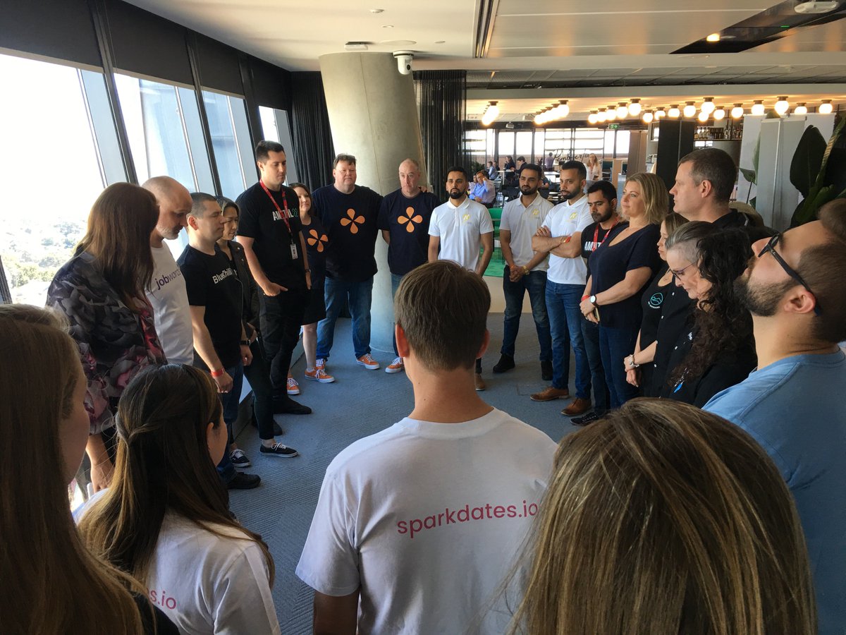 A moment of calm &amp; #mindfulness before a million moments of possibility, at the new <a href="/CocaColaAmatil/">Coca-Cola Amatil</a> Place in #Sydney as our #founders get ready to kick-off the #Xcelerate Expo &amp; introduce their #startup products for the first time 🚀