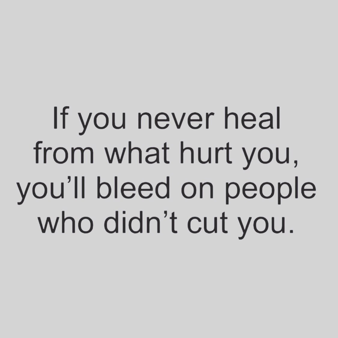 Yes they’re plenty of fish in the sea, but there’s sharks as well, and this is one reason why it’s dangerous to get in relational waters while you’re still bleeding, you’ll attract sharks.