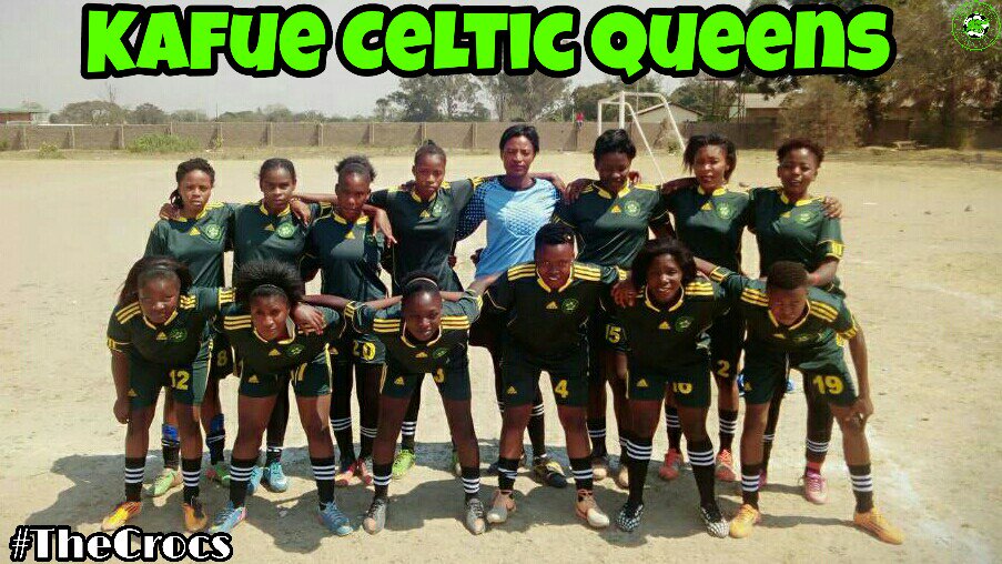 KafueCelticFC's tweet photo. Our aim as a club is to give our talented girls from Kafue, and eventually from other parts of Zambia, hope through the beautiful game.

Welcome to #TheCrocs🐊 family #KafueCelticsQueens👑 https://t.co/NtBW3Go6vA