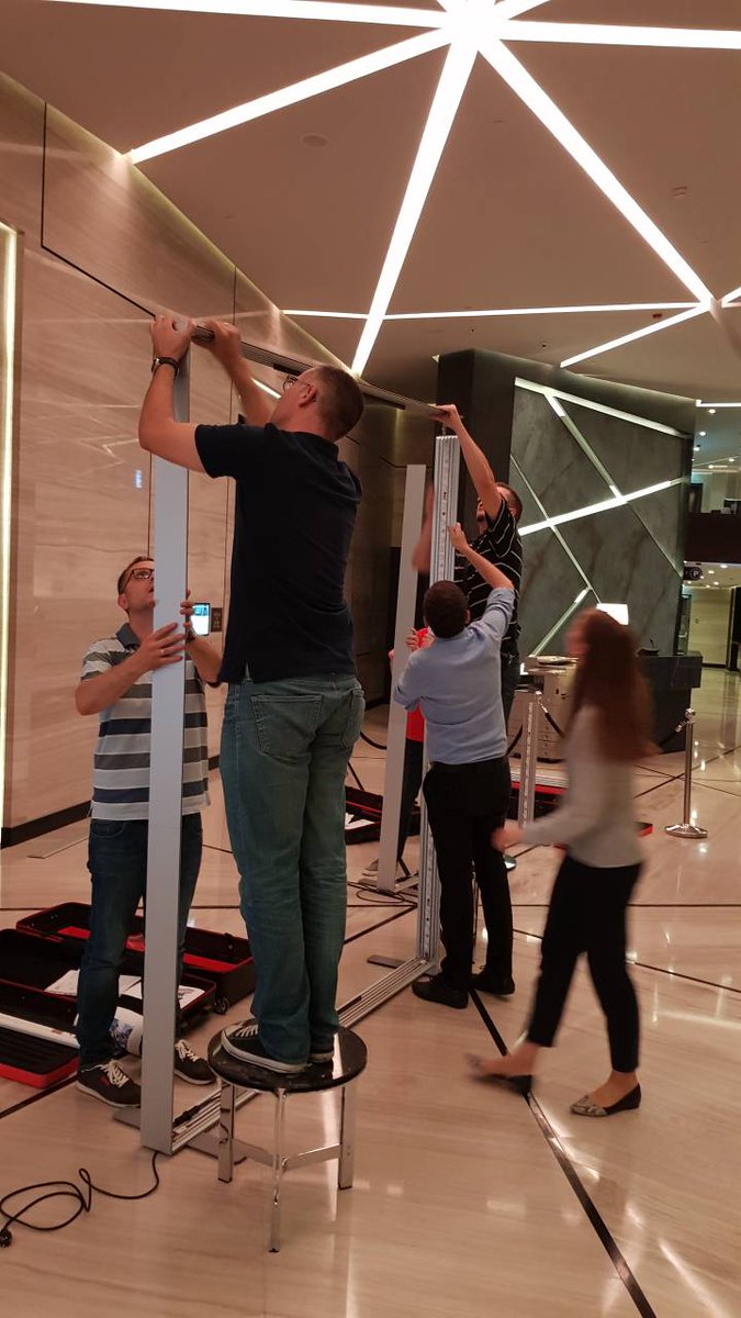 gdibelgrade's tweet photo. Preparation for GDi Solutions Day 2018 in Belgrade. Hotel Hilton. 
Join us! https://t.co/en14zy4DQ6