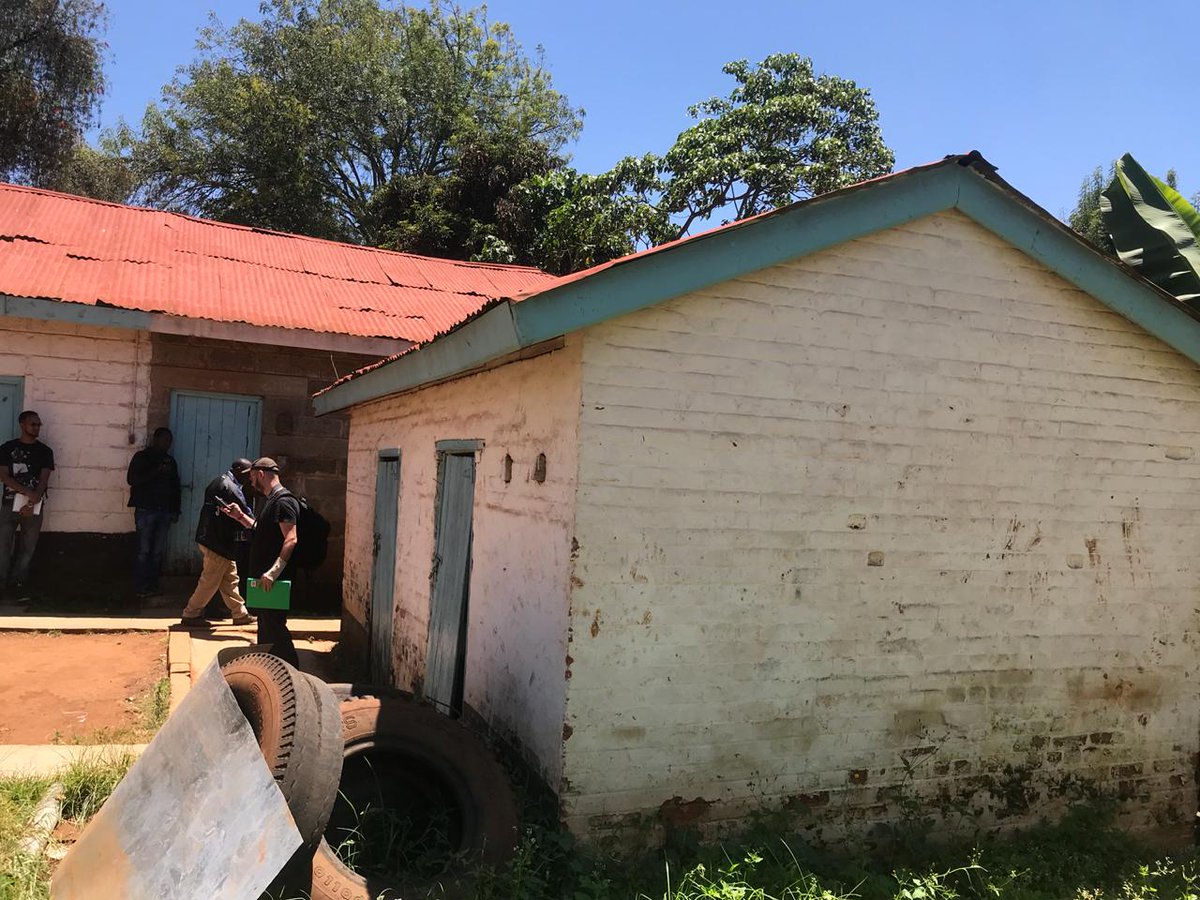 ChaoTayiana's tweet photo. Day 1 of tracing former camps. 

Visited Kangubiri girls Tetu, Nyeri county. The school was formerly 'Aguthi Works Camp'. Some of the camp structures such as cells &amp; torture chambers are still intact @museumofbc https://t.co/xemxEEfsm7