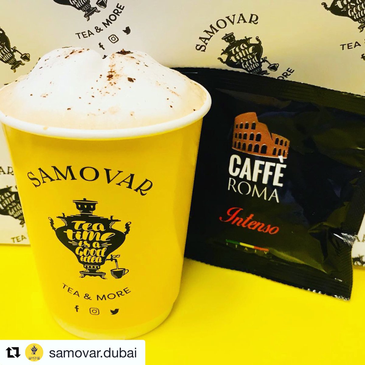 cafferomauae's tweet image. Enjoy some refreshments at @samovar.dubai located at Bur Dubai near Astoria Hotel 💥__________________________________

Cappuccino from @cafferomauae

#theitalianwayuae #italiancoffee #coffeetime #coffeeholic #coffeelover #mycoffee #dxb #mydubai #dubai #dubaicoffeelovers