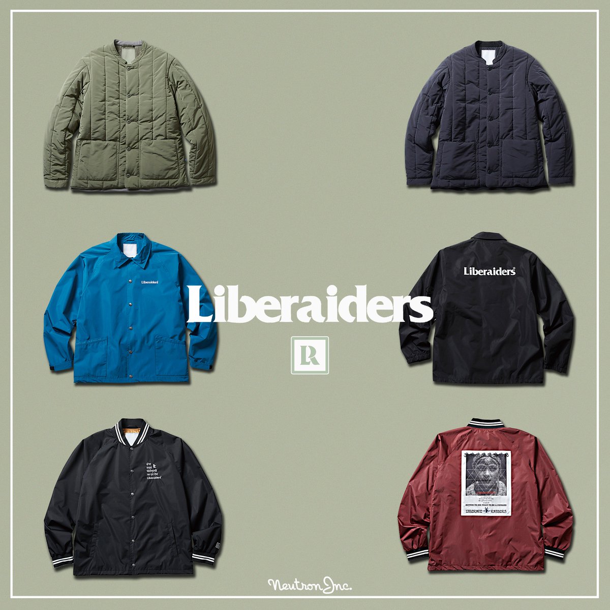 LIBERAIDERS
秋に向けての準備はいかがでしょうか？
LIBERAIDERSから一足先にライトアウターの登場です！
新型のコーチスタジャンなど、今期の目玉も入っています！
是非チェックしてください！
LIBERAIDERS↓
liberaiders-store.jp/language/ja
#LIBERAIDERS