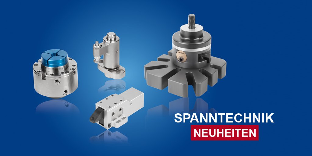 KIPPWERK's tweet photo. Heute ist was los in #Stuttgart – #AMB18
Halle 1 | Stand G82
Es erwarten euch pneumatische #Spannelemente:
#Schwenkspanner #Niederzugspanner #Formspanner
5-Achs-Modul-#Spannsytem 138 für die Bearbeitung von XXL #Werkstücken.
#KIPP @Messe_Stuttgart #Spanntechnik #Neuheiten https://t.co/eZPAh1sgs6