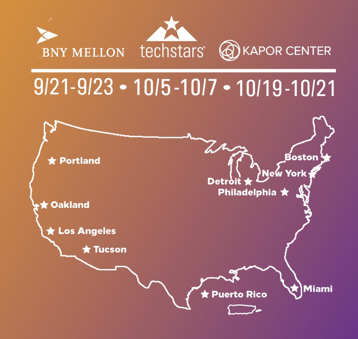 As #HispanicHeritageMonth kicks off, <a href="/KaporCenter/">Kapor Center</a> <a href="/techstars/">Techstars</a> <a href="/StartupWeekend/">Techstars Startup Weekend</a> partnered to bring the entrepreneurial experience to our communities.  We are sponsoring scholarships to all the cities! Sign up now goo.gl/forms/BQftBz1g…