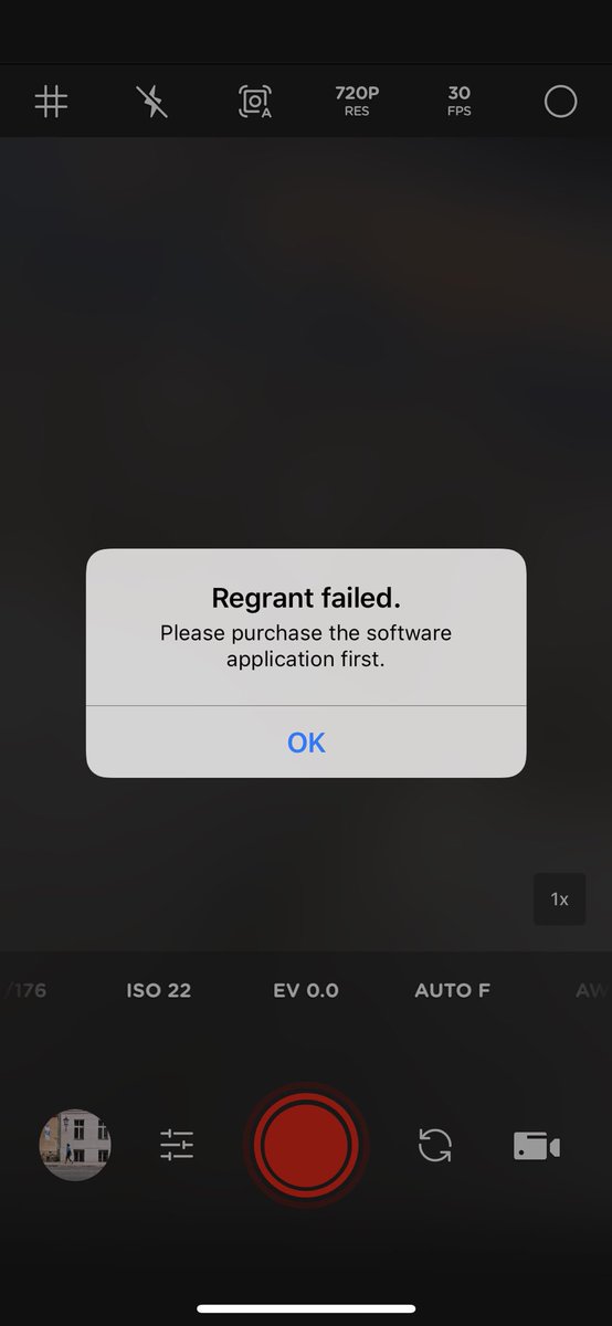 Pumped for the <a href="/moment/">Moment</a> app but, there’s a but. I keep getting this message every time I open the app. Have deleted it and downloaded it again and it’s still happening every single time. Anomaly or bug to fix? Thank you!!