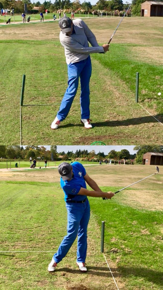 Sensations_Golf's tweet photo. Avant / après. Passez par cette étape difficile pour l'ego mais qui fait énormément progresser ! #golf #morivation #determination #poursonbien https://t.co/MGezF9YhbW