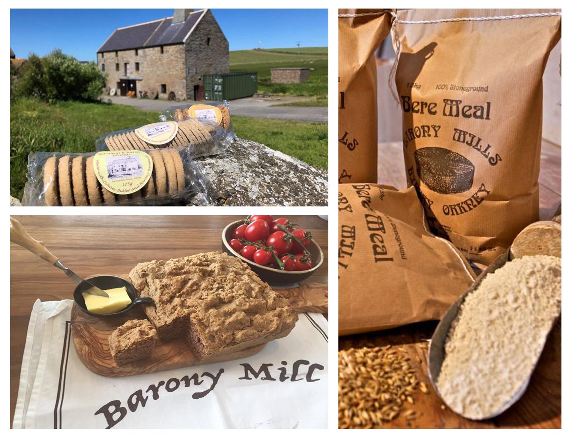 TasteNorthFest's tweet photo. Our next exhibitor is the @BaronyMill in Birsay, Orkney.They sell stoneground oatmeal but, most especially, their own locally-grown bere.Make sure to find out more about their amazing produce at Taste North  on the 30th of September. https://t.co/9SN5PZYZJf #tastenorth #caithness https://t.co/GpBvlFdALW