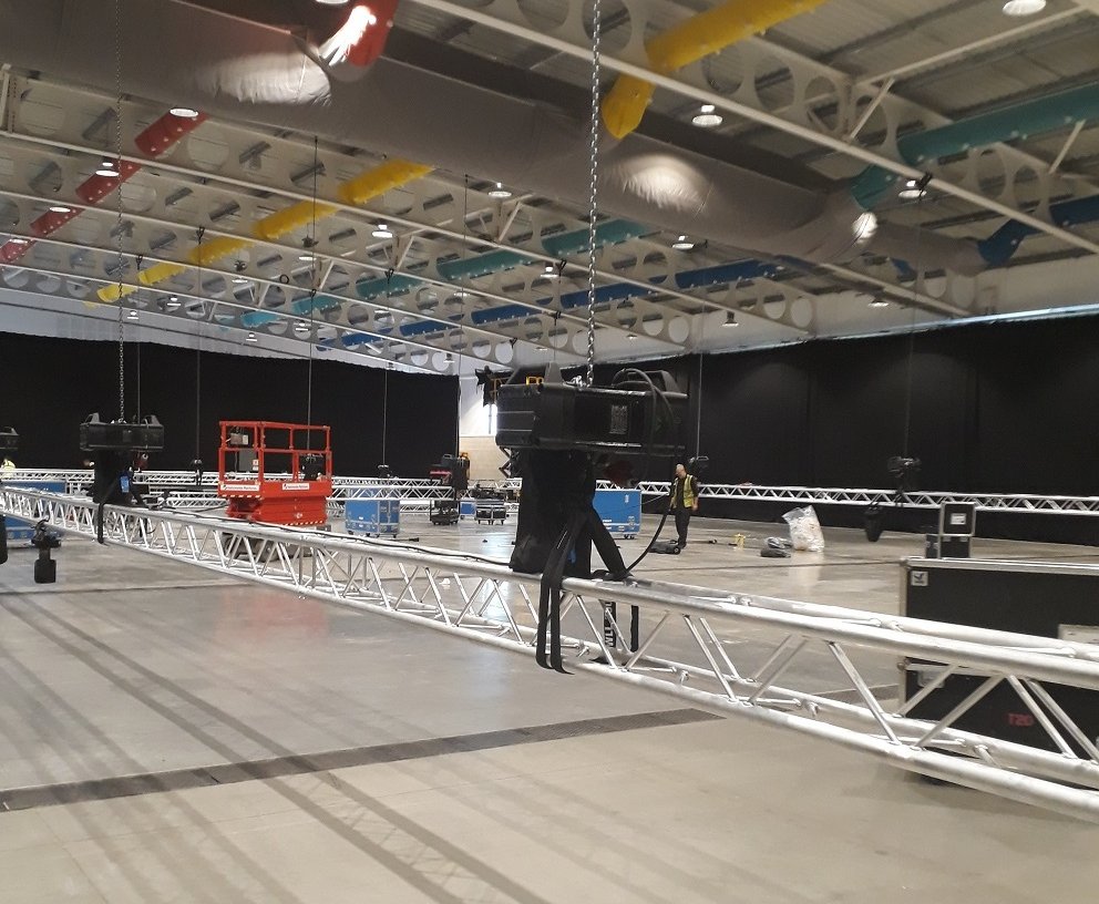 GYEventsCentre's tweet image. @McsEventPro working their magic.
#conferencesetup #corporateevent #eventdrapes #conferencevenue