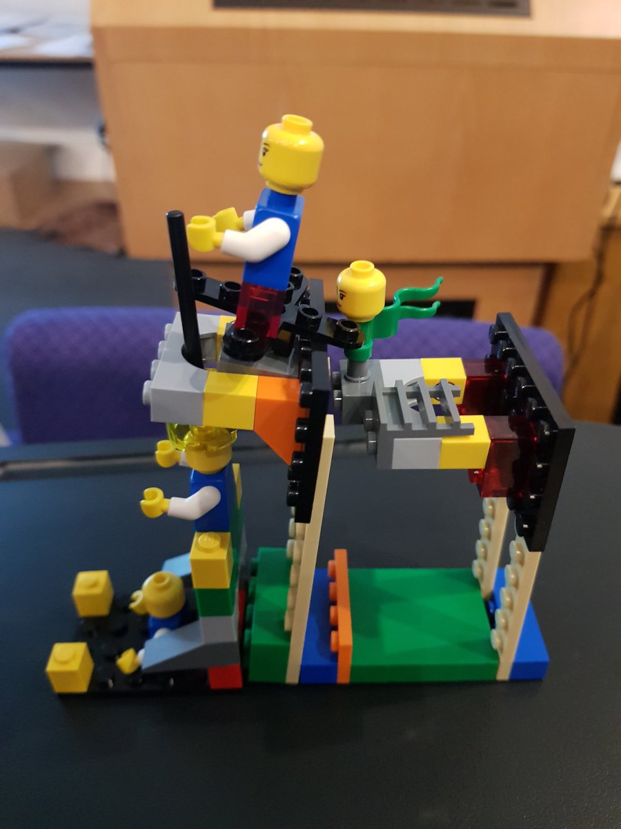 LydiaWindisch's tweet photo. Individual #legoplay models of #MScPsych students' individual #strengths & joined together to create the #perfectstudent #lookingforward https://t.co/r6SzbWLwk8
