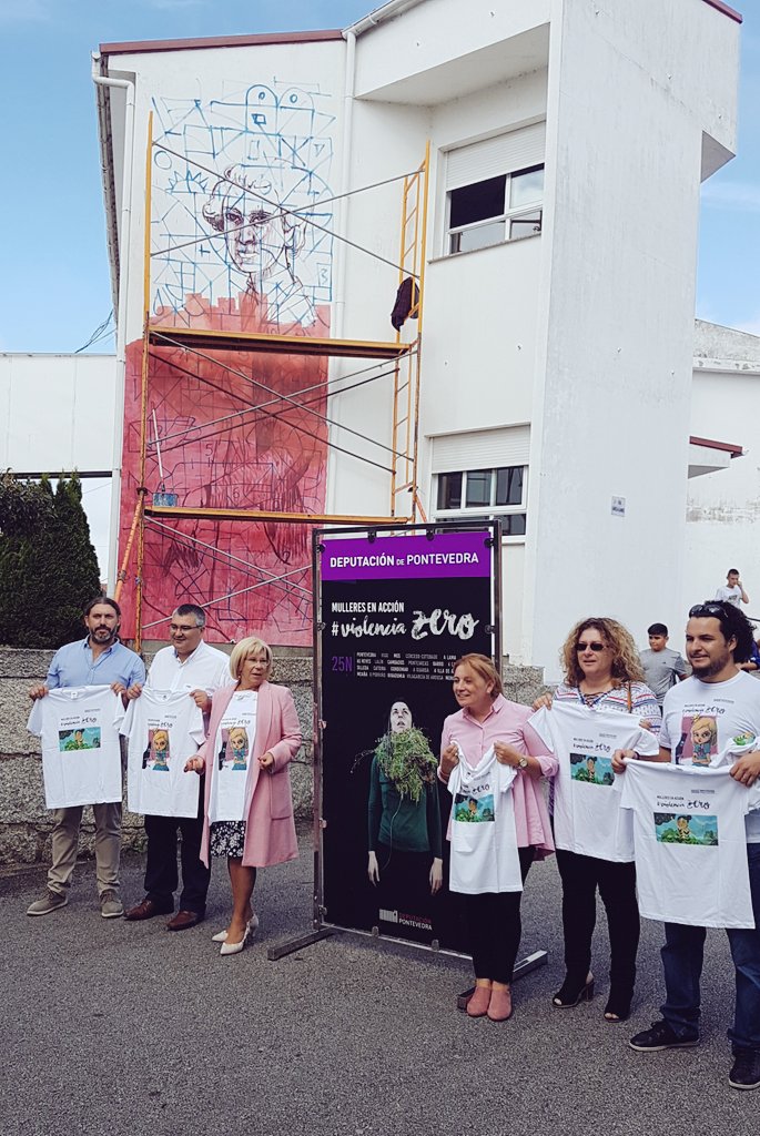 Deputación Pontevedra (@depo_es) on Twitter photo 📸 E así remata a 20° acción de #MulleresEnAcción #ViolenciaZero, a primeira vez que chega o proxecto da <a href="/depo_es/">Deputación Pontevedra</a> contra aa violencias machistas ao <a href="/ConRibadumia/">Concello Ribadumia</a>!
👉 Moi pronto veremos rematado o mural sobre Julia Becerra no CPI que leva o seu nome! #Igualdade 📸 E así remata a 20° acción de #MulleresEnAcción #ViolenciaZero, a primeira vez que chega o proxecto da <a href="/depo_es/">Deputación Pontevedra</a> contra aa violencias machistas ao <a href="/ConRibadumia/">Concello Ribadumia</a>!
👉 Moi pronto veremos rematado o mural sobre Julia Becerra no CPI que leva o seu nome! #Igualdade