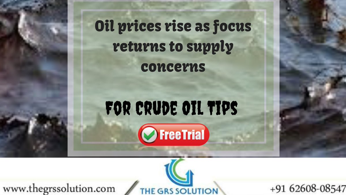 TheGRSSolution's tweet image. #CommodityTips #CommodityTipsProvider #MCXBullionTips #McxTips #CrudeTips #CrudeOilTips #McxCrudeOil #McxCrude #McxCopperTips #McxCrudeOilTips #EquityTips #StockTips #IntradayTips
#TheGrsSolution
CALL FOR FREE TRIAL: +91-6260808547
visit: thegrssolution.com/freetrial