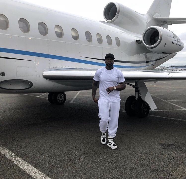 50cent's tweet photo. Oh they said l fell off, who said l fell off? Why da fuck would you be repeating that 👀Nigga lm a rap tycoon, make a 100 mill by June. 🤨Now who the fuck said l can’t rap. 🤔get the strap #lecheminduroi https://t.co/jsE96Oe4Ls