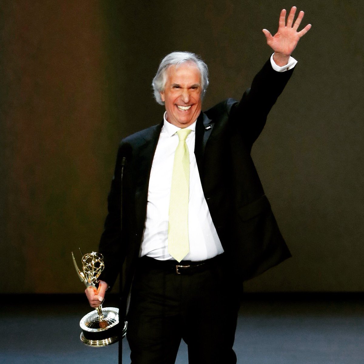 CONGRATULATIONS <a href="/hwinkler4real/">Henry Winkler</a> on your Emmy win. So so proud of you buddy! Couldn't be more deserving. Celebratory prawn cocktail crisps are on me! ❤️