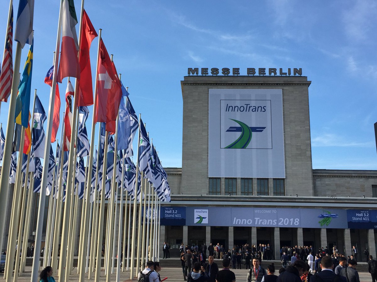 Rollon_LinearFR's tweet photo. Opening of @InnoTrans ! The Rollon team is waiting for you hall1.1, booth 209 ... Come and discover our train with Rollon linear solutions ! https://t.co/QHTO4ajYmB