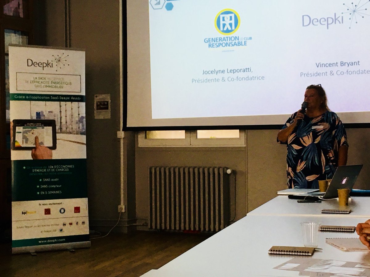 CollGenResp's tweet photo. Avec notre partenaire @DeepkiSAS, une matinale d’inspiration du @ClubGenResp sur la data au service de l’efficacité énergétique avec @CMichel0 https://t.co/gO7yWvZ2Ff