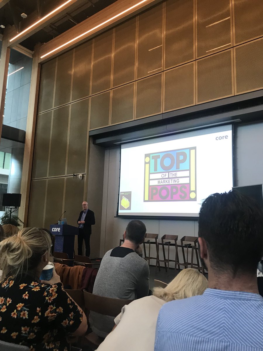 Avolennon's tweet photo. @alanthomascox counting down “TOP OF THE MARKETING POPS” #AAItoolkit #marketingmultiplied https://t.co/q7FM8cb79j