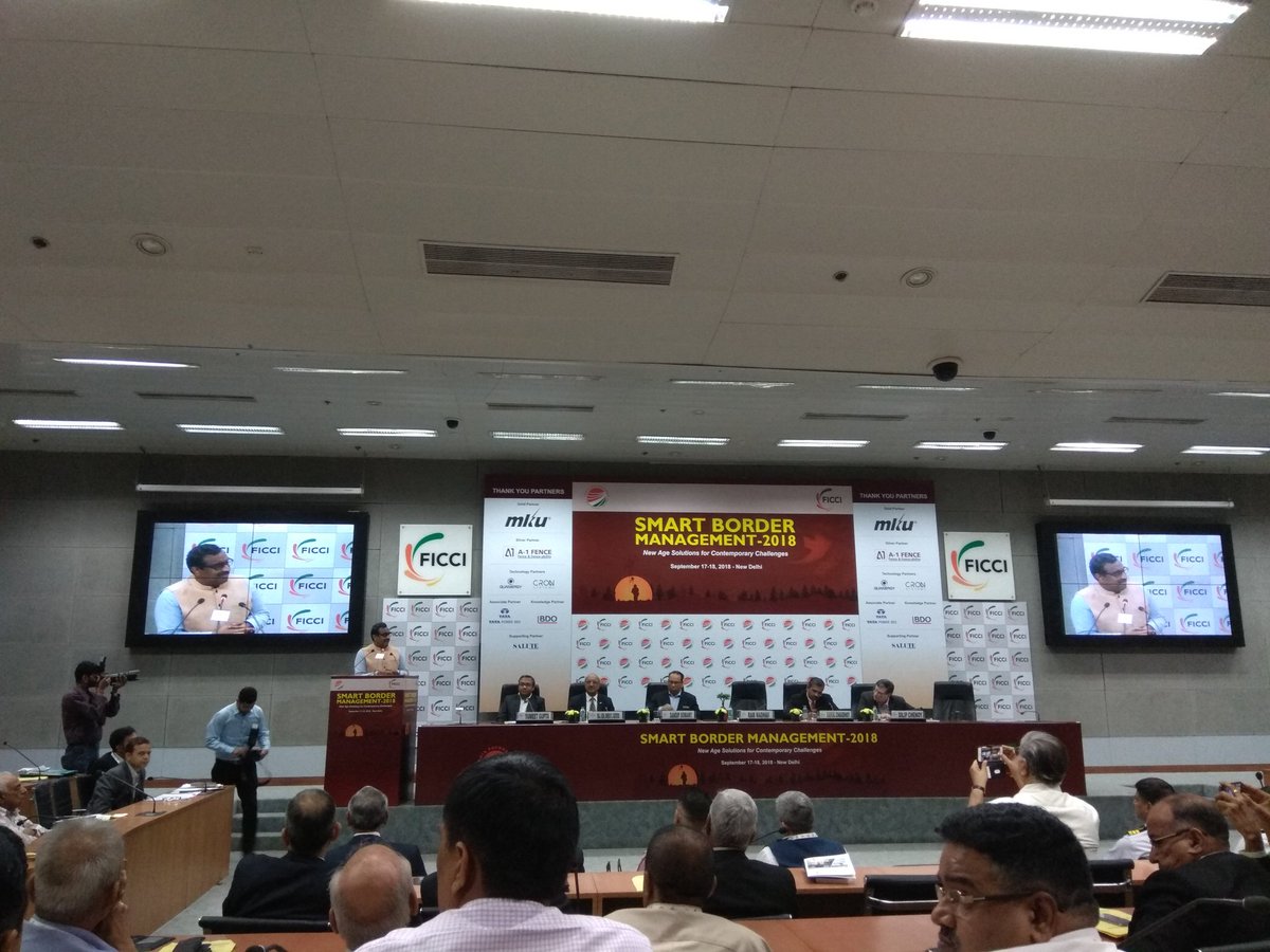 SiddharthSingh0's tweet photo. "India's North Eastern Region should not only be seen as a Gateway to South East Asian Countries but it is a hub in our Act East Policy" - Shri Ram Madhav @rammadhavbjp Ji #SmartBorderManagement Conference https://t.co/FuWNfrLOI2