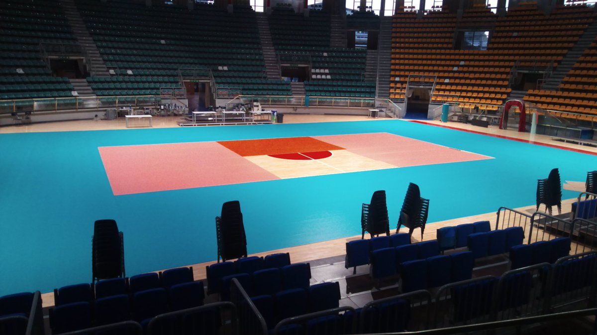 Work in progress. Da venerdì a domenica il Paladozza di Bologna sarà la casa del grande volley. Il Fivb Volleyball Men's Championship si avvicina
#VolleyballWChs #Bologna #VolleyMondiali18