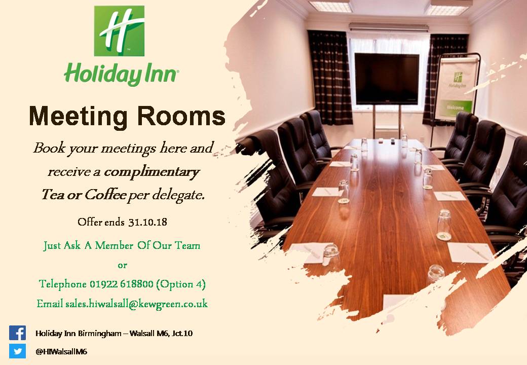 We have special offers running throughout the rest of September all the way to the end of October! Including free refreshments when you book your meeting here! ☕️