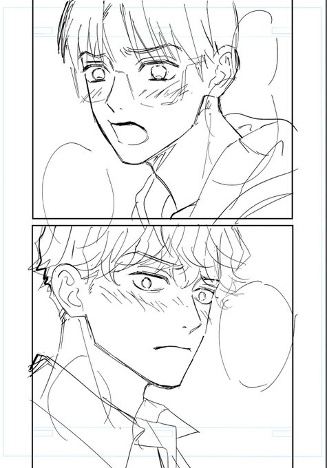 私は今必死に4話のペン入れをしています…今月は外出が多かったのでiPadで下書きをやったりしました!作画頑張るぞ…… 