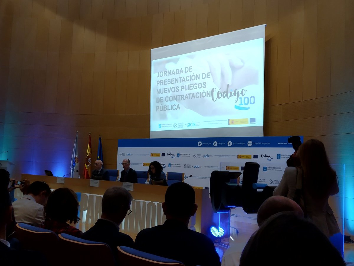 insulcloud's tweet photo. Presentación de los #pliegosCodigo100
Comienza la jornada con más de 238 personas interesadas en presentar sus innovaciones.
#Innovación #Codigo100 https://t.co/3it1JdprwU