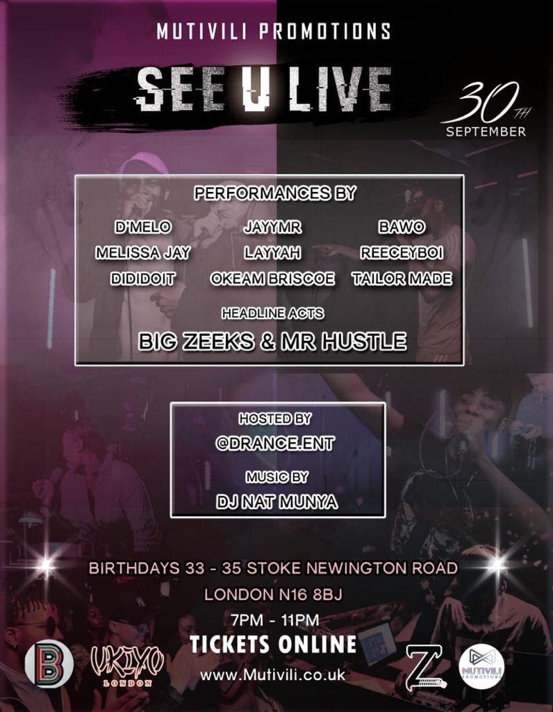 MutiviliPromo's tweet photo. ▪️ S E E  U  L I V E ▪️

30th September @_Birthdays 

Hosted by @DranceEnt 
Music by @NatmunyaDJ 

H E A D L I N E R - @_bigzeeks 

Tickets out now ❕❕❕

▪️https://t.co/qm8D5ZALLq ▪️ https://t.co/T9VLV0J3KN