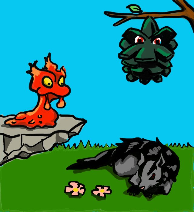 ひつじらくだ على تويتر ストックがヤバめです ポケモン絵しりとり