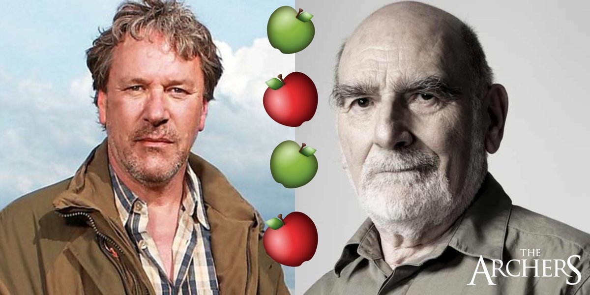 BBCTheArchers's tweet photo. 🎉 Two of Ambridge's finest born today! Happy birthday Joe Grundy and David Archer 🎂
And here's one of their finest moments together #appleday #lostteeth
https://t.co/VwimJoSf36 https://t.co/zQ6m21SkB9