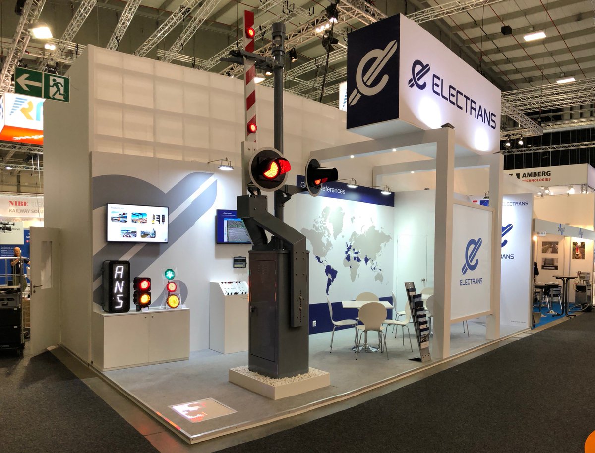 One more year Electrans is present at InnoTrans, edition 2018. This year we are presenting our latest developments on rail safety elements and signaling solutions.  Our team is looking forward to welcome you at our stand.  (Stand 215, Hall 25) #InnoTrans2018