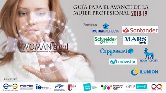 Ya puedes conseguir tu GUÍA PARA EL AVANCE DE LA MUJER PROFESIONAL #guiawomantalent, un libro que provoca un cambio significativo en el liderazgo de la #Igualdad. Ideal para regalar a empleados y stakeholders!  amzn.to/2MHsOtq