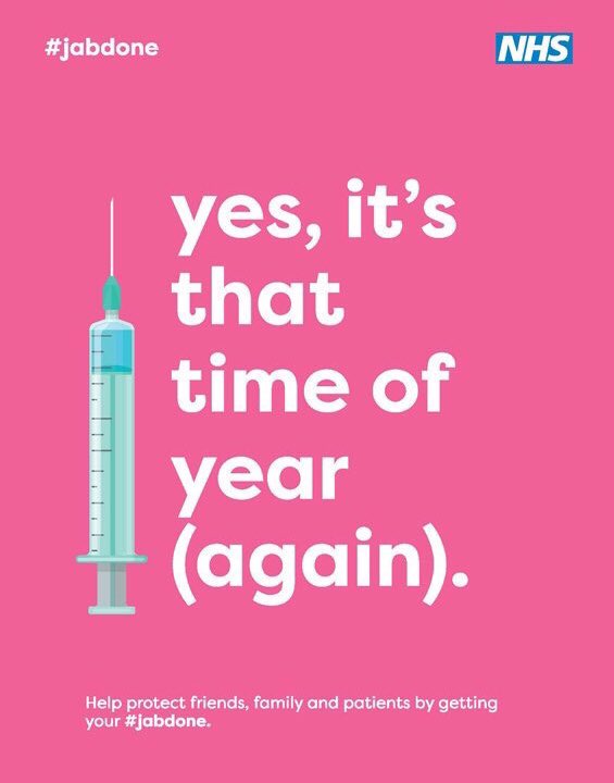 AllisonsChemist's tweet photo. All but one of our staff (they are on holiday) have had their #flu jab. We pay for it as we care about them & the patients they come into contact with #pharmacyflu #getreadyforflu #stolenimage https://t.co/g8g6bLJyQN