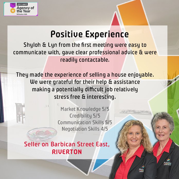 Prowest_RE's tweet photo. Last Post for our Testimonial Tuesday!
Great job to Shyloh & Lyn making selling property interesting 🤔 & enjoyable 😁
#TestimonialTuesday #Riverton #PropertyPerth #Vendor #VendorReview #RivertonProperty #OpennNegotiation #ProfessionalsRealEstate #ShylohGardiner # Lyn Muir https://t.co/Q6KRBR4JKQ
